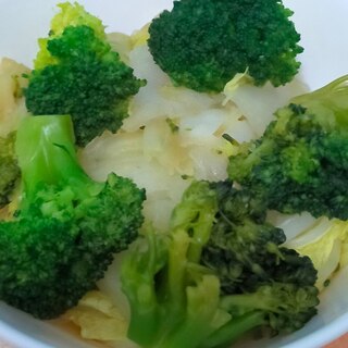 白菜とブロッコリーの和え物